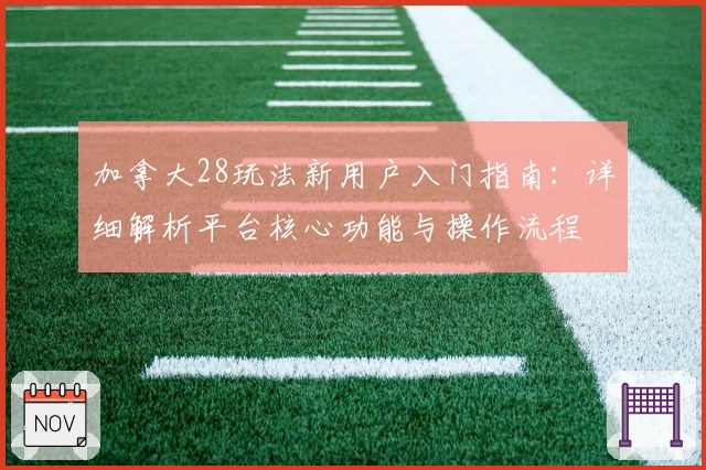 加拿大28玩法新用户入门指南:详细解析平台核心功能与操作流程